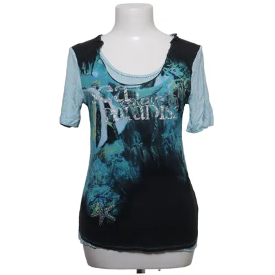 T-shirt (Blauw, Zwart, Meerkleurig) van Biba Viscose