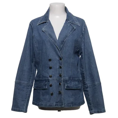 Spijkerjas (Blauw) van Lindri Katoen, Elastaan