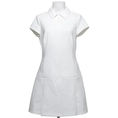 Polo dress (White) from Zara Elastane, Polyester