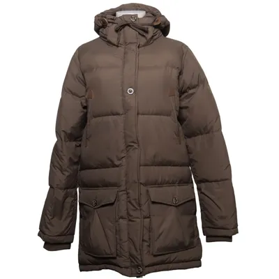 Daunenmantel (Braun) von Race Marine Daune, Feder, Nylon, Polyester