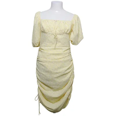Klänning (Gul) från Adoore Elastan, Polyester
