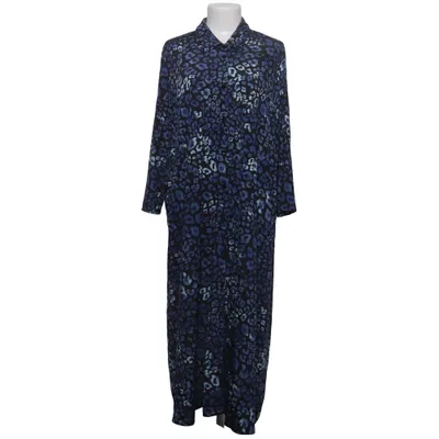 Shirt dress (Blue, Black) from Selection by Ulla Popken Elastane, Viscose