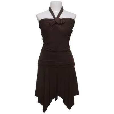 Cocktailjurk (Bruin) van Quiz Elastaan, Polyester