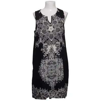 Dress (Black, White) from Indiska Viscose