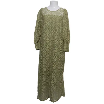 Maxi dress (Green) from Xandres Polyamide, Recycled cotton, Viscose