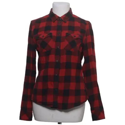 Flannel skjorte (Rød, Sort) fra TNA Bomuld