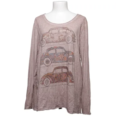 Lange mouwen shirt (Beige) van Marta du Chateau Katoen