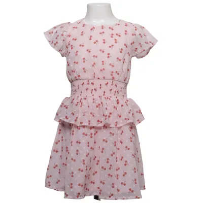 Dress (Pink, Red) from Creamie Cotton, Polyester