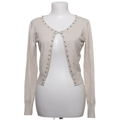 Cardigan (Beige) from Amo&Roma Cotton, Elastane, Modal, Viscose