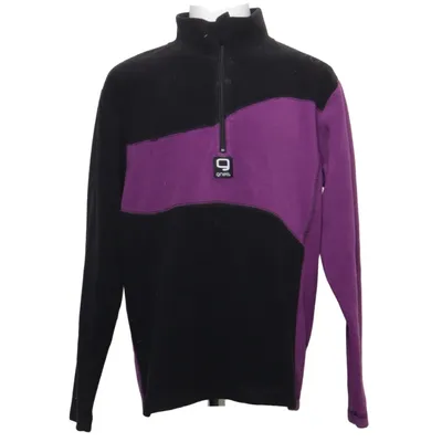 Fleece trui (Zwart, Lila) van Gneis Elastaan, Polyester