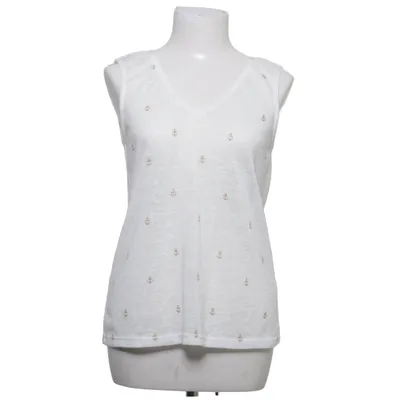 Tanktop  (Hvid, Beige) fra Grace & Mila