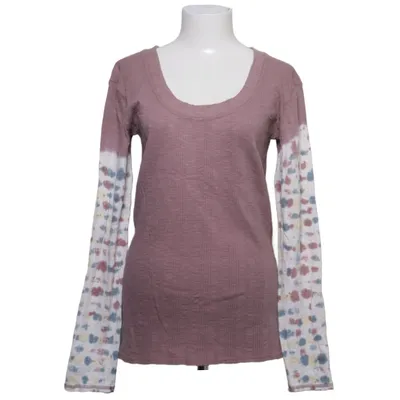 Langærmet t-shirt (Lilla, Flerfarvet) fra Free People Bomuld, Elastan