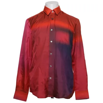 Shirt (Rood, Roze, Blauw, Meerkleurig) van Hugo Boss Zijde