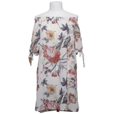Dress (Beige, Multicolored) from MyHailys Elastane, Polyester