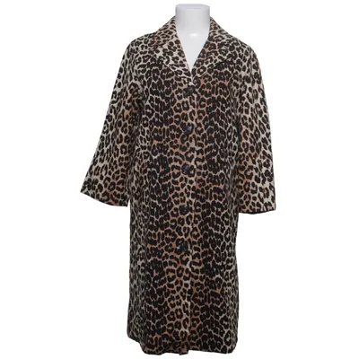 Jas (Zwart, Bruin) van Ganni Katoen, Linnen, Polyester