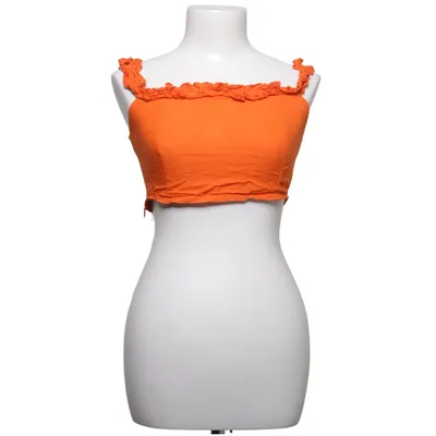 Crop top (Orange) de Jestoms Lin, Viscose
