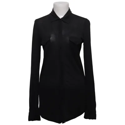 Shirt (Black) from Majestic Filatures Silk