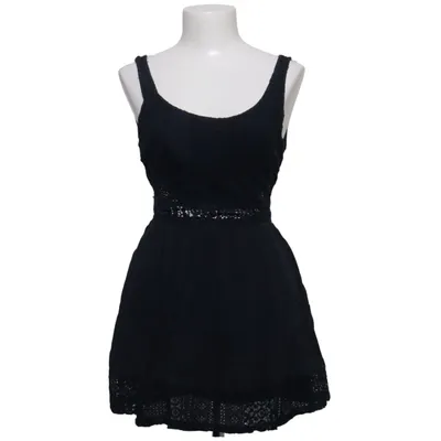 Jurk (Zwart) van Hollister Katoen, Nylon, Viscose