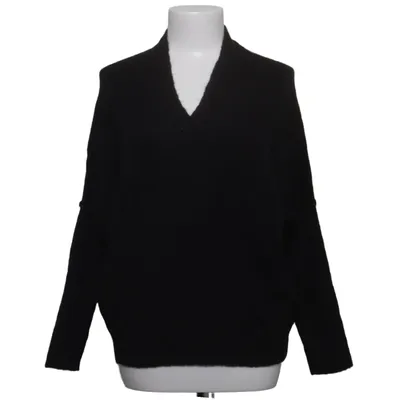 Pull-over (Noir) de Culture Acrylique, Laine d'alpaga, Élasthane, Polyamide