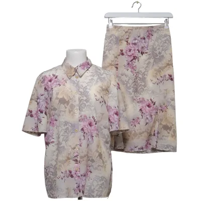 Set (Beige, Purple, Multicolored) from Atelier Creation Acetate, Polyester