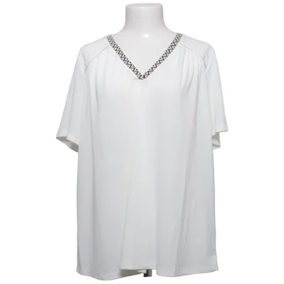 Haut (Blanc) de Gémo Élasthane, Polyester