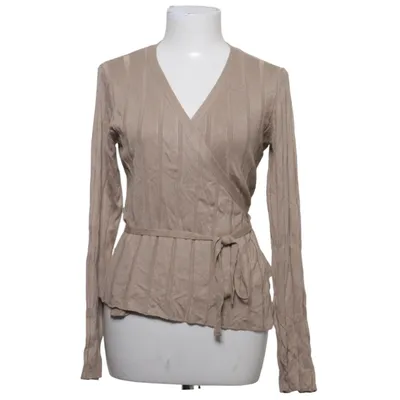 Slå om-cardigan (Beige) fra Stories Polyamid, Viscose