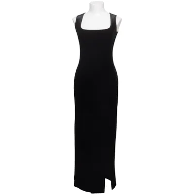 Långklänning (Svart) från Hennes Collection Elastan, Polyester