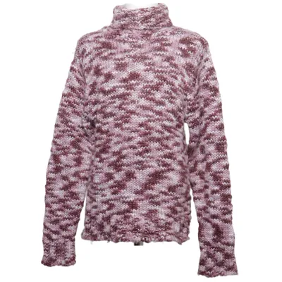 Turtleneck (Pink, Hvid, Flerfarvet) fra Fly Akryl, Uld
