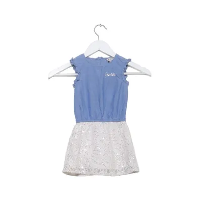 Klänning (Blå, Vit, Silverfärgad) från Guess