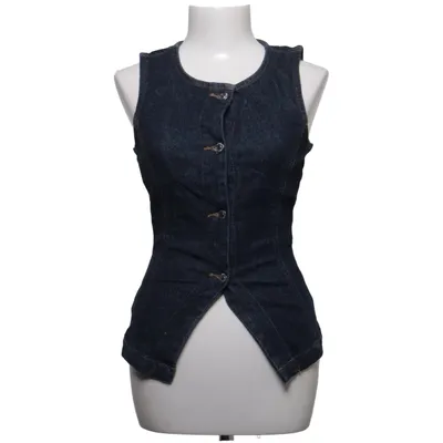 Jeansweste (Blau) von Perfect Jeans Gina Tricot Elasthan, Bio-Baumwolle