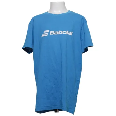 T-shirt (Blue) from Babolat Cotton, Elastane, Polyester