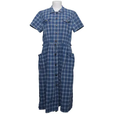 Robe chemise (Bleu, Blanc) de Prêt à Porter Coton