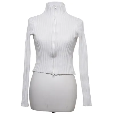 Cardigan (Wit) van NA-KD Polyamide, Polyester, Viscose