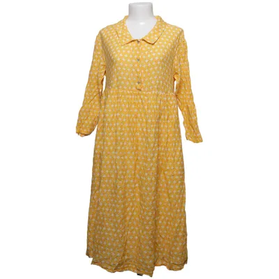 Dress (Yellow, White) from American Vintage Cotton, Viscose, Wool
