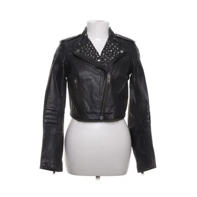 Bikerjacka (Vintage Early 2000s ) från Divided Exclusive by H&M Acetat, Skinn