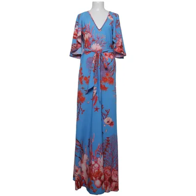 Maxikjole (Blå, Flerfarvet) fra The Belle of the Beach Elastan, Polyester