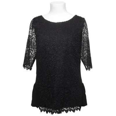 Haut (Noir) de La Redoute Élasthane, Polyester, Viscose
