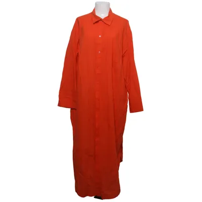 Skjortekjole (Orange) fra H&M Bomuld