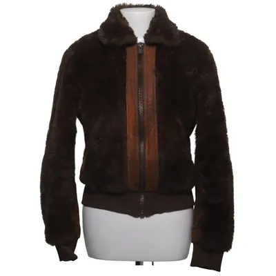 Veste (Marron) de Eddy's Jackets Acrylique, Coton, Polyester, Polyuréthane