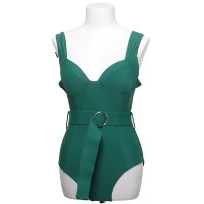 Baddräkt (Grön) Elastan, Polyamid