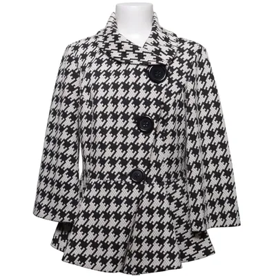 Jacke (Schwarz, Beige) von Joseph Ribkoff Baumwolle, Elasthan, Polyester