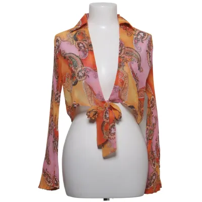 Crop top (Orange, Rosa, Flerfärgad) från Sushan Polyester
