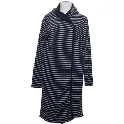 Bathrobe (Blue, White) from Schiesser