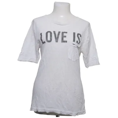 T-shirt (Hvid) fra Zadig & Voltaire Bomuld, Linned