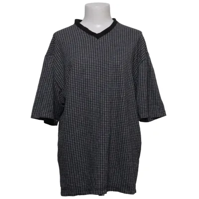 T-shirt (Gris, Noir) de Le Frog Coton, Polyester