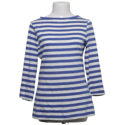 Lange mouwen shirt (Blauw, Wit) van Blue Katoen