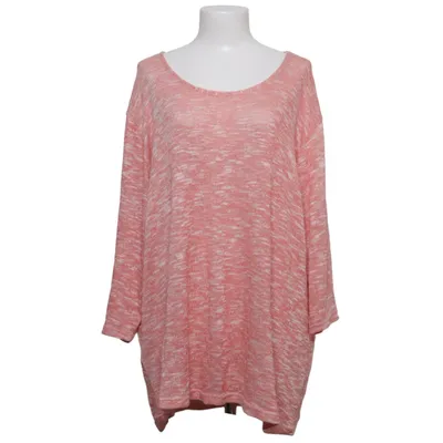 Sweater (Red, White) from Plus Elastane, Polyester, Viscose