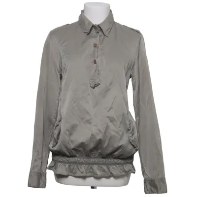 Blus (Beige) från Hugo Boss Bomull, Silke