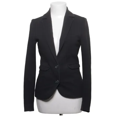 Blazer (Zwart) van Saint Tropez Katoen, Elastaan, Polyester