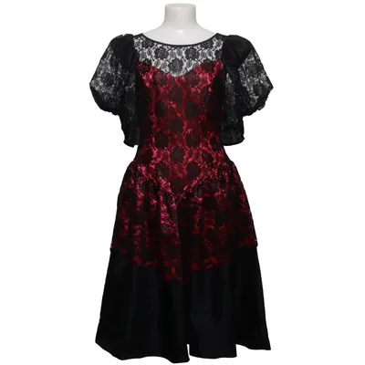 Dress (Black, Pink) from Höpfner